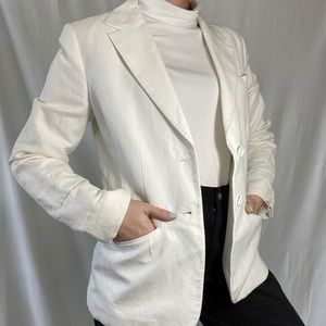 Womens @hm white blazer size 6 or M